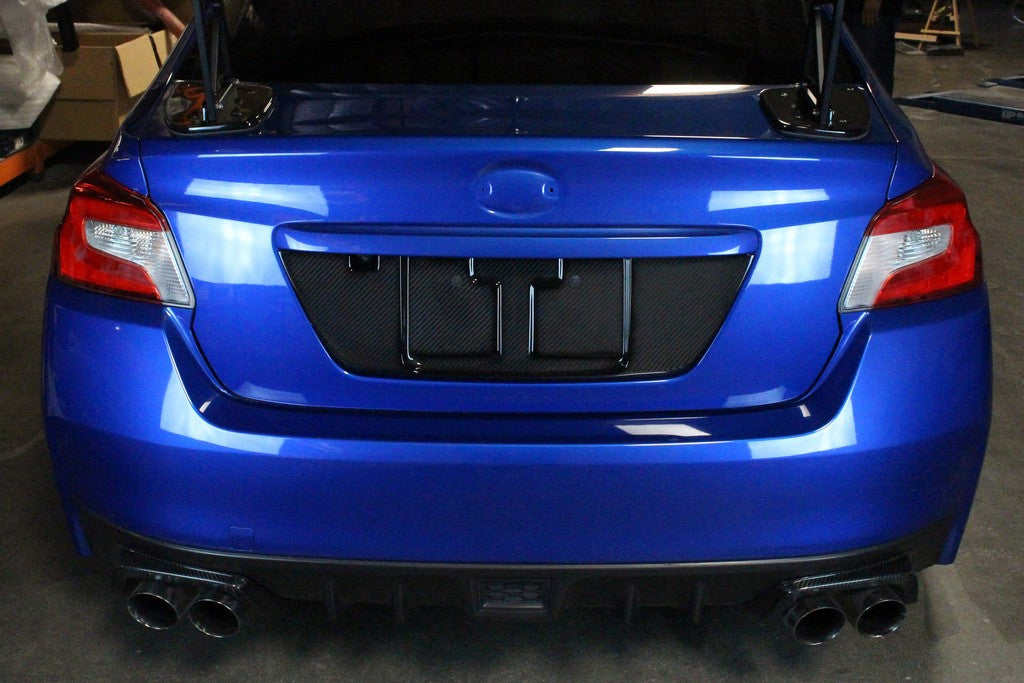 APR Performance Carbon Fiber License Plate Frame/WRX,STI Sedan - CBX-WRXLIC15-C-Dub Tech