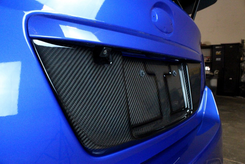 APR Performance Carbon Fiber License Plate Frame/WRX,STI Sedan - CBX-WRXLIC15-C-Dub Tech