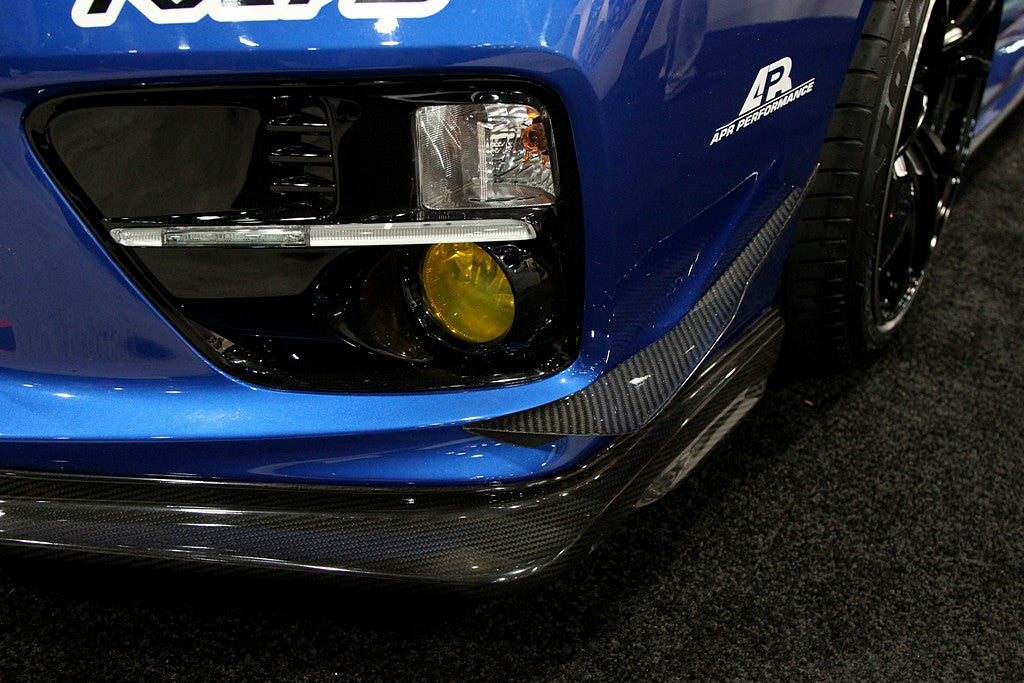 APR Performance Carbon Fiber Front Bumper Canards - AB-808015-C-Dub Tech