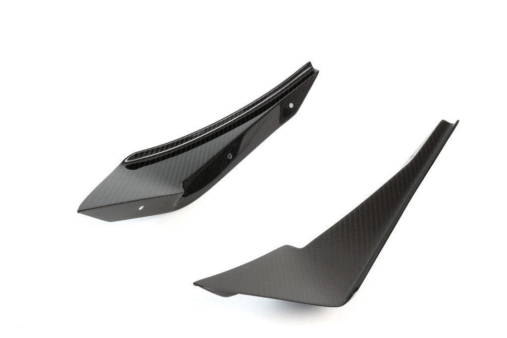 APR Performance Carbon Fiber Front Bumper Canards - AB-201810-C-Dub Tech