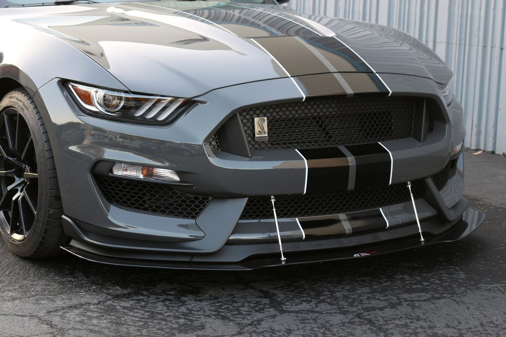 APR Performance Carbon Fiber Wind Splitter With Rods - CW-201835-C-Dub Tech