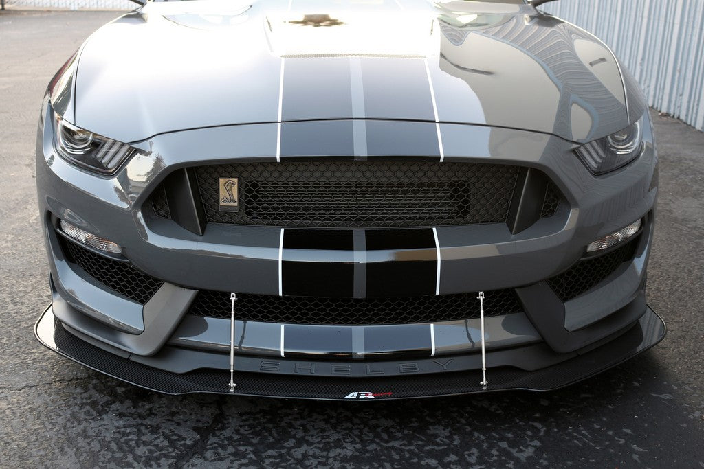APR Performance Carbon Fiber Wind Splitter With Rods - CW-201835-C-Dub Tech