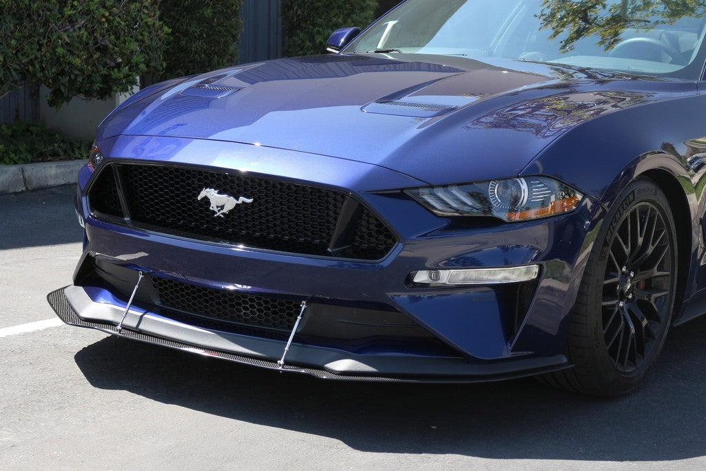 APR Performance Carbon Fiber Wind Splitter With Rods - CW-201810-C-Dub Tech