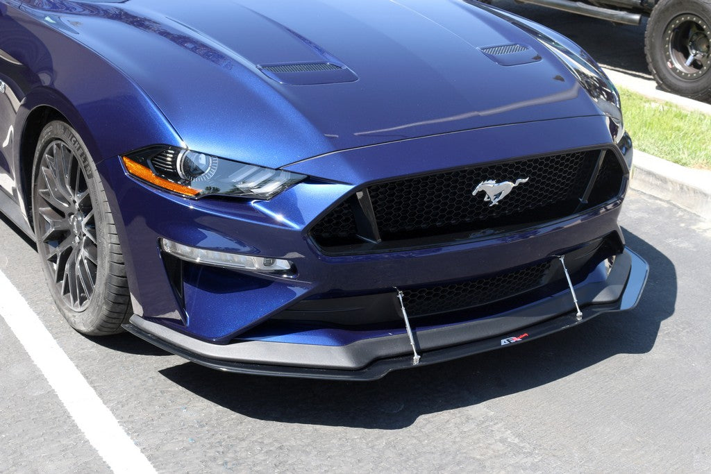 APR Performance Carbon Fiber Wind Splitter With Rods - CW-201810-C-Dub Tech