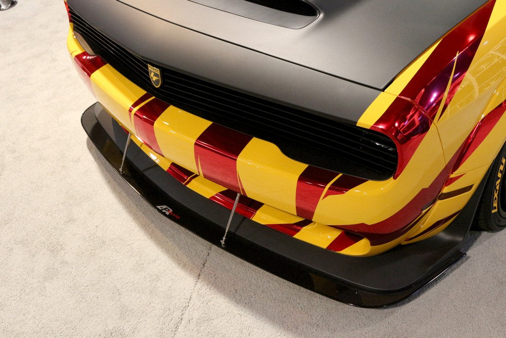 APR Performance Carbon Fiber Wind Splitter With Rods - CW-723181-C-Dub Tech