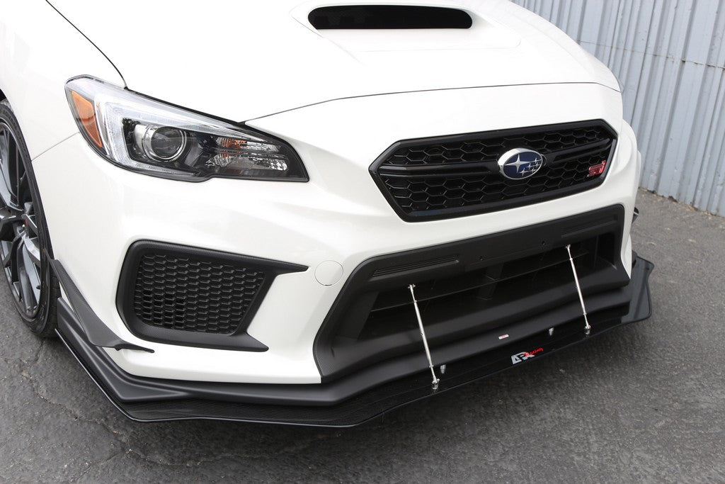 APR Performance Carbon Fiber Front Bumper Canards - AB-808018-C-Dub Tech