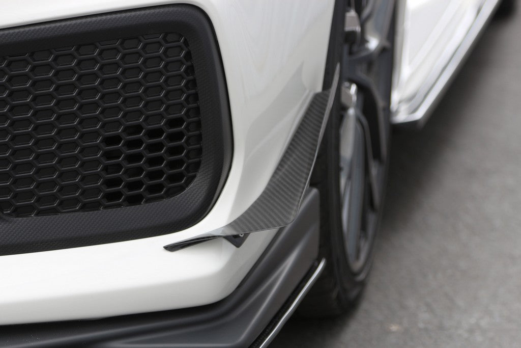 APR Performance Carbon Fiber Front Bumper Canards - AB-808018-C-Dub Tech