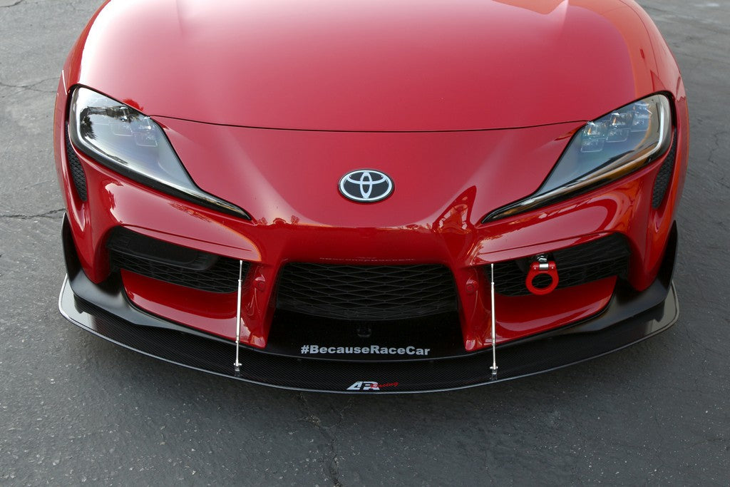 APR Performance Carbon Fiber Wind Splitter With Rods - CW-330020-C-Dub Tech