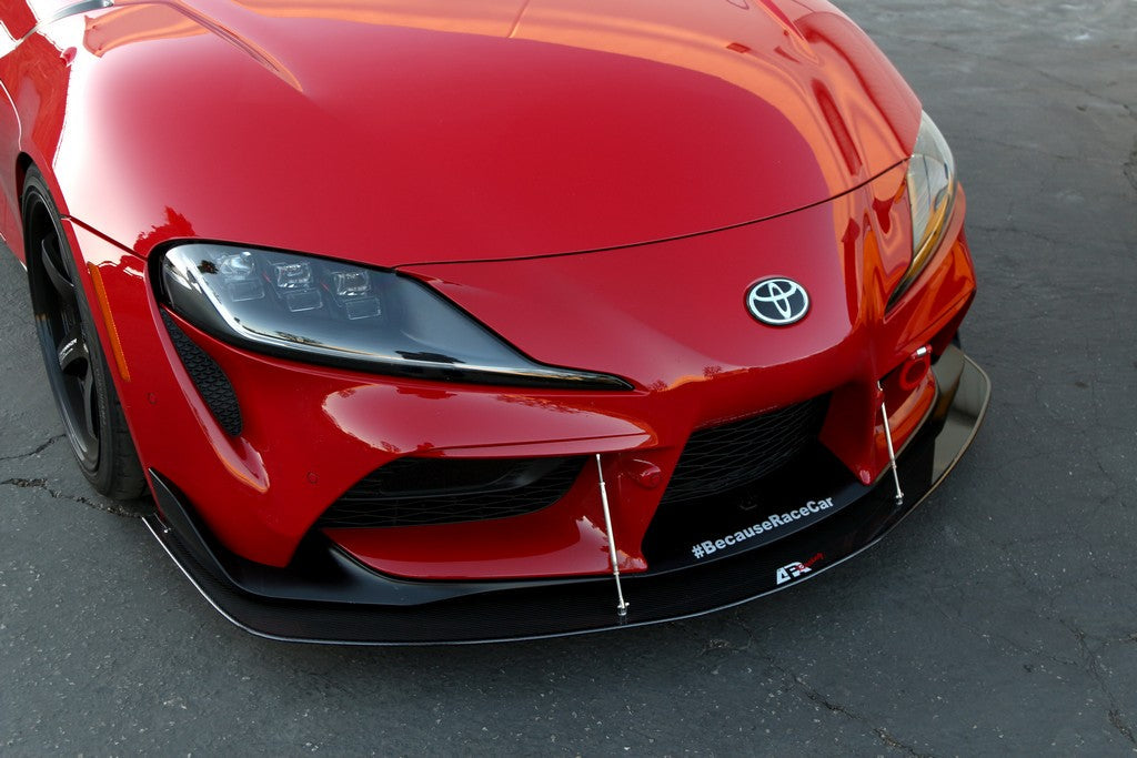 APR Performance Carbon Fiber Wind Splitter With Rods - CW-330020-C-Dub Tech