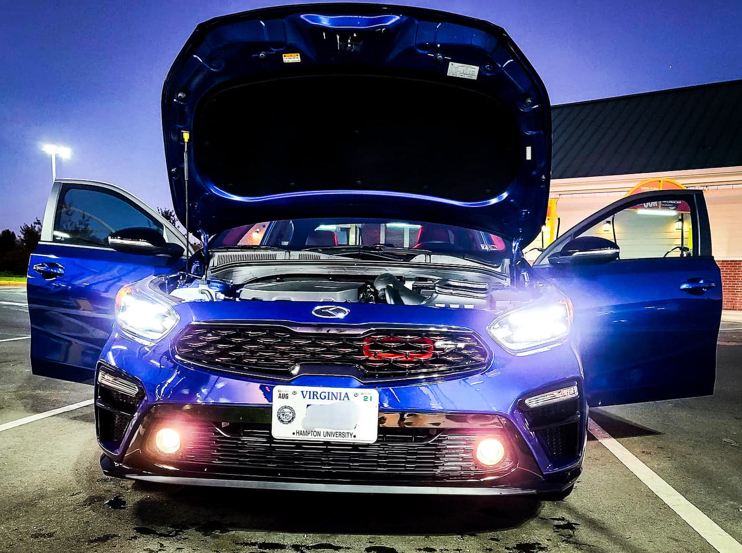2019-2022+ Kia Forte GT/EX/LXS BIG MOUTH Ram Air Intake Snorkel-C-Dub Tech