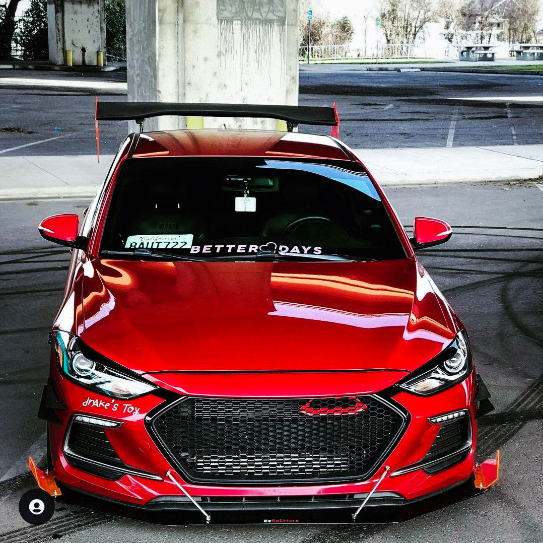 2017-2018 Hyundai Elantra Sport (Avante Sport, AD and Elantra SEL) BIG MOUTH Ram Air Intake Snorkel-C-Dub Tech