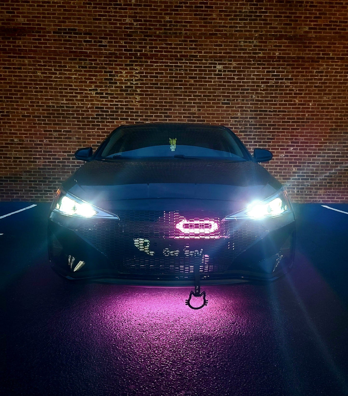 2019-2020 Hyundai Elantra Sport (Avante Sport, AD and Elantra SEL) BIG MOUTH "LIT KIT" Ram Air Intake Snorkel-C-Dub Tech