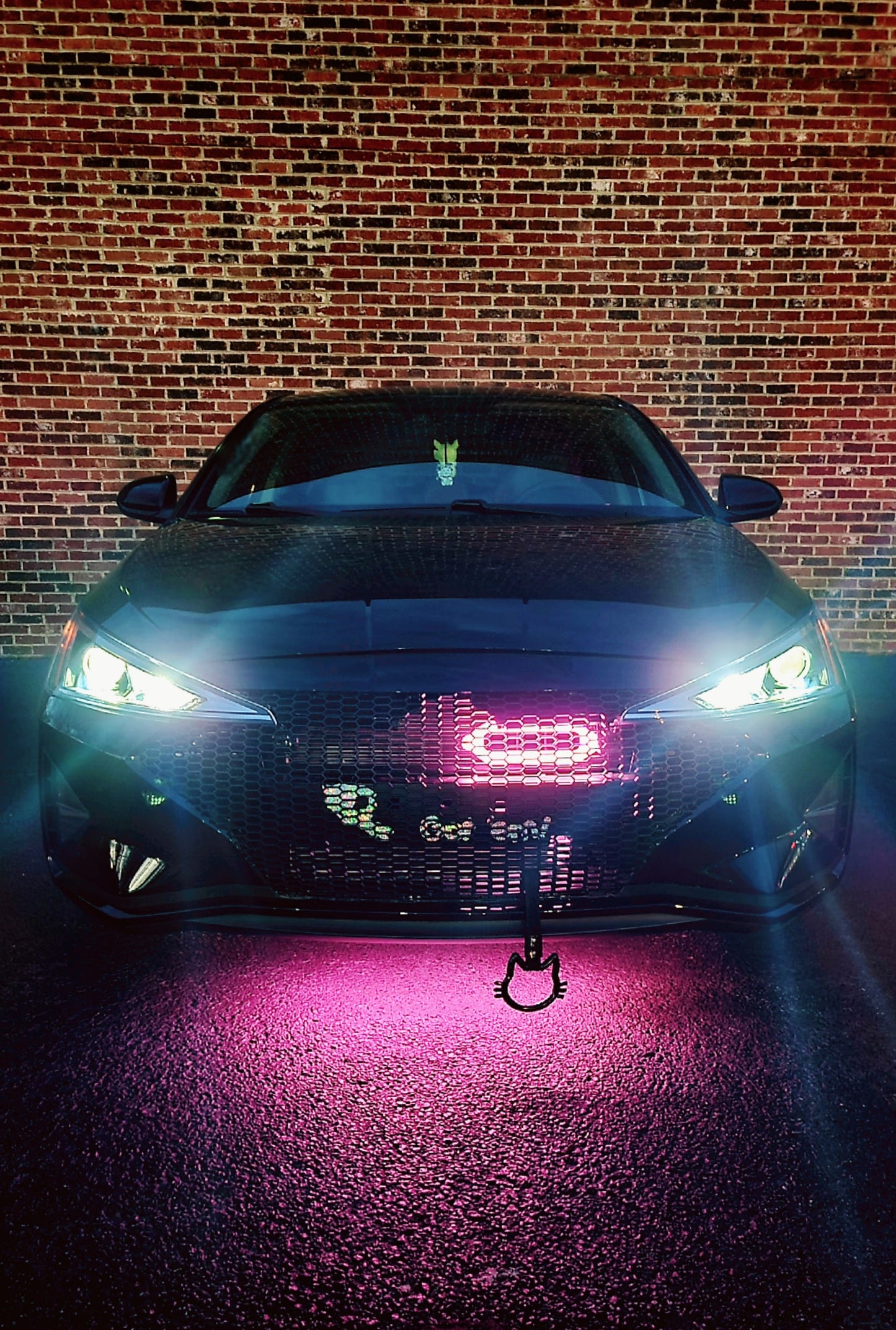 2019-2020 Hyundai Elantra Sport (Avante Sport, AD and Elantra SEL) BIG MOUTH "LIT KIT" Ram Air Intake Snorkel-C-Dub Tech