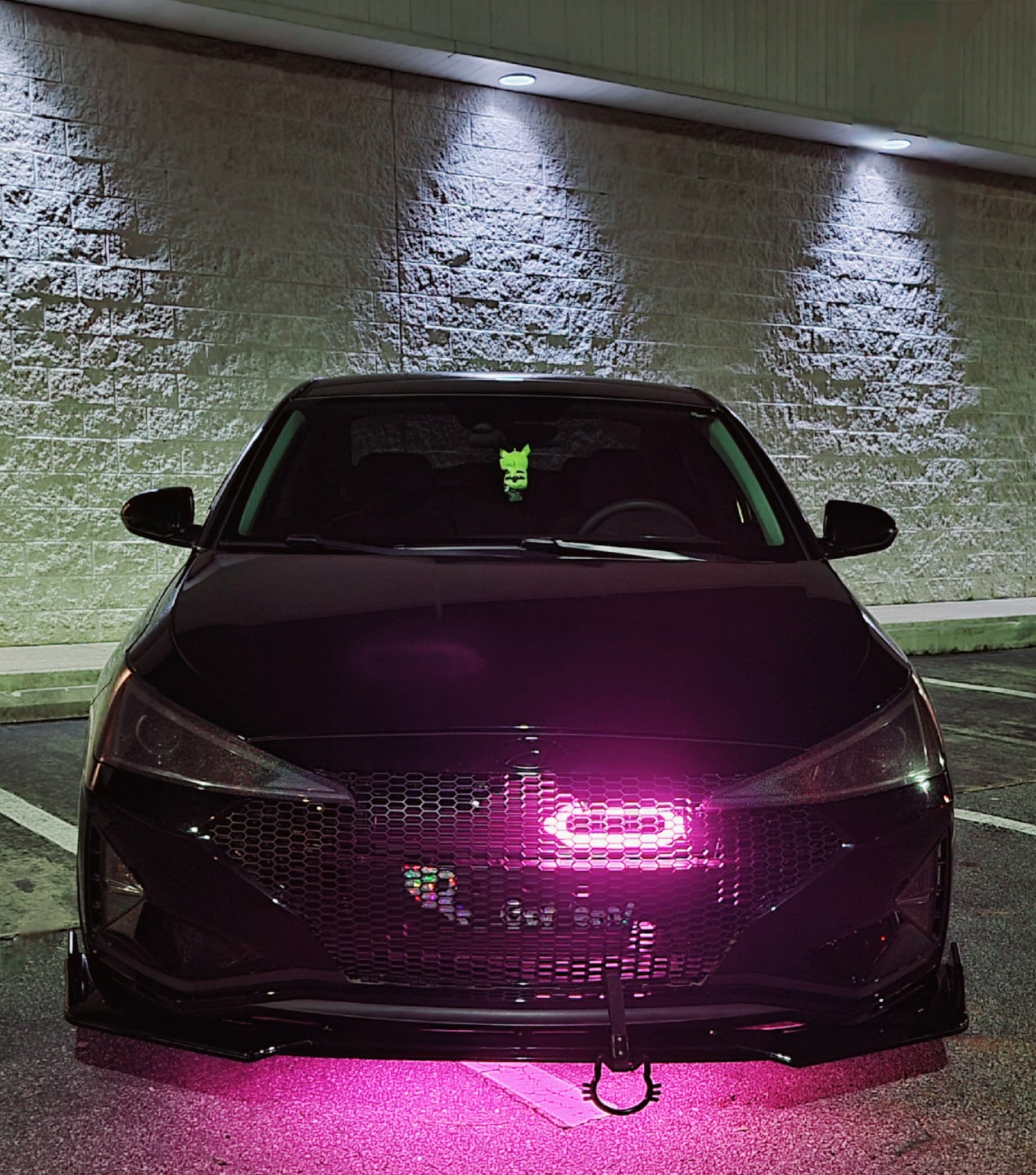 2019-2020 Hyundai Elantra Sport (Avante Sport, AD and Elantra SEL) BIG MOUTH "LIT KIT" Ram Air Intake Snorkel-C-Dub Tech