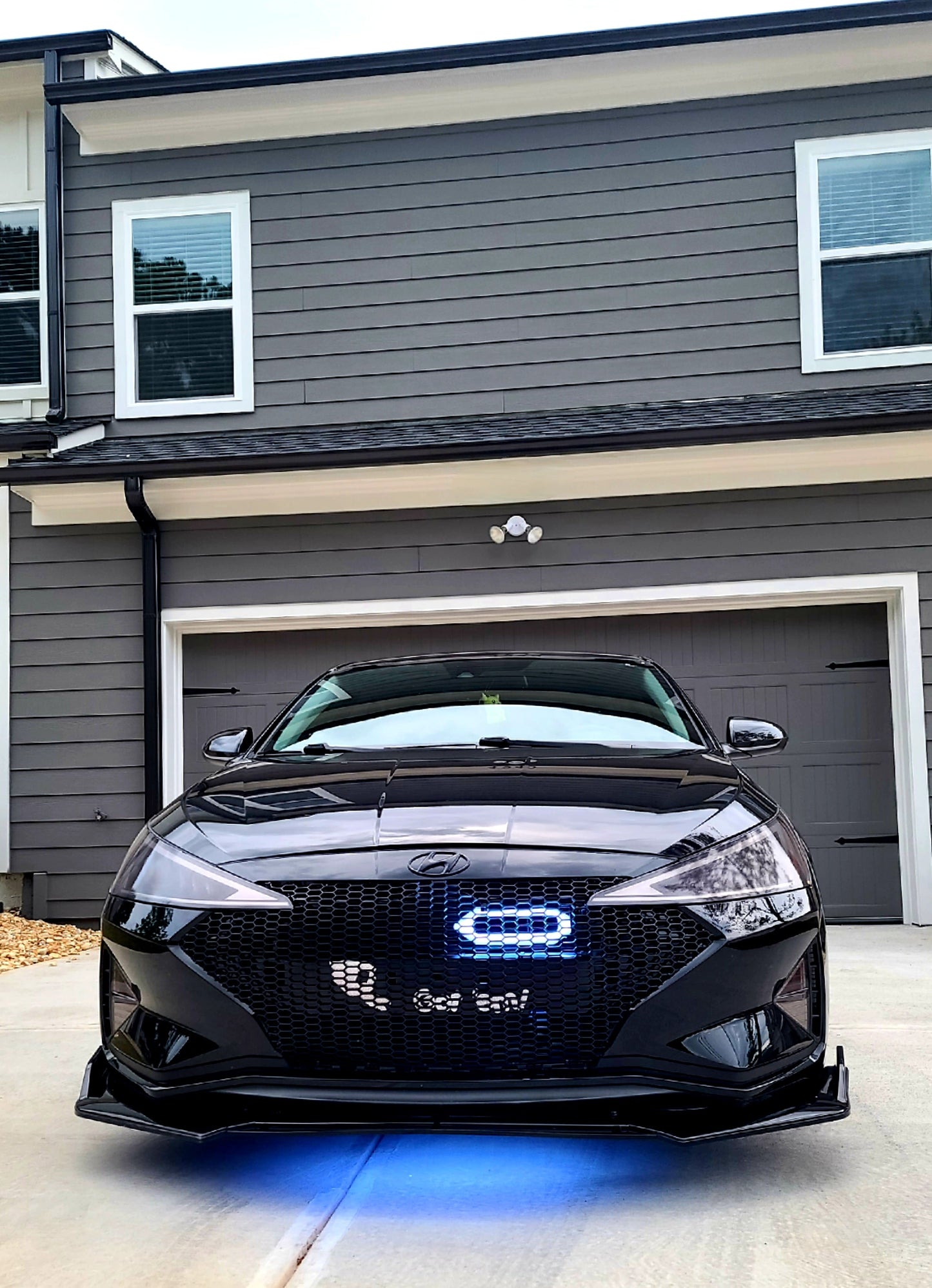 2019-2020 Hyundai Elantra Sport (Avante Sport, AD and Elantra SEL) BIG MOUTH "LIT KIT" Ram Air Intake Snorkel-C-Dub Tech