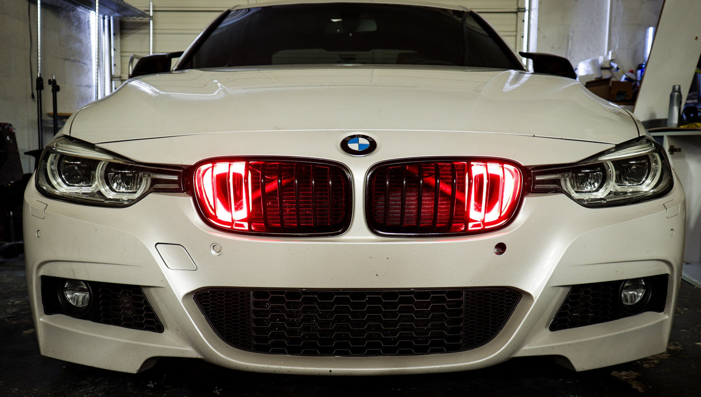 2016-2019 BMW 340i BIG MOUTH "LIT KIT" Ram Air Intake Snorkel-C-Dub Tech