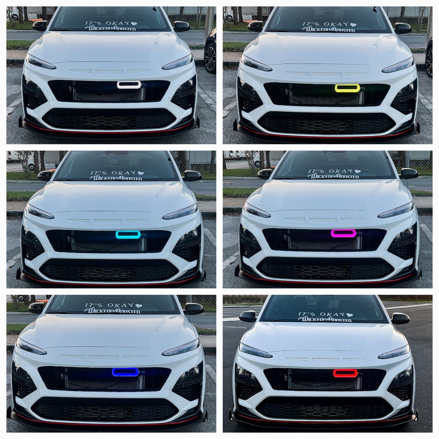 2022+ Hyundai Kona N BIG MOUTH "LIT KIT" Ram Air Intake Snorkel-C-Dub Tech