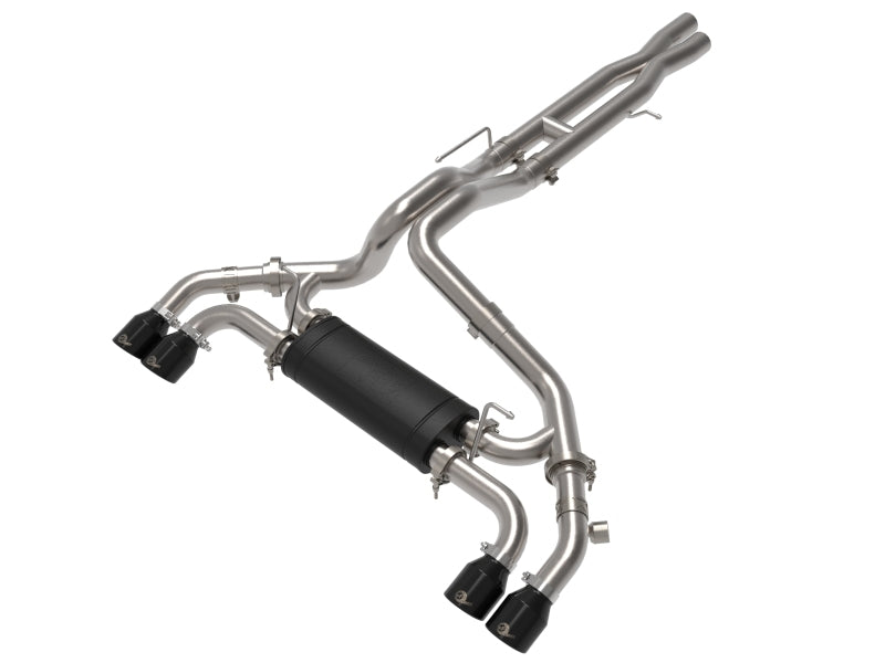 aFe Vulcan Series 2.5in 304SS Cat-Back Exhaust 2021+ Jeep Wrangler - 49-38098-B-C-Dub Tech