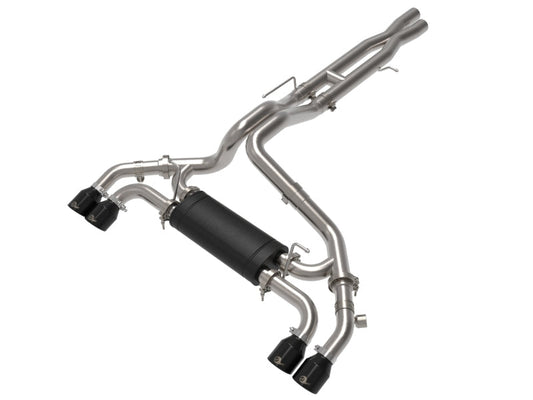 aFe Vulcan Series 2.5in 304SS Cat-Back Exhaust 2021+ Jeep Wrangler - 49-38098-B-C-Dub Tech