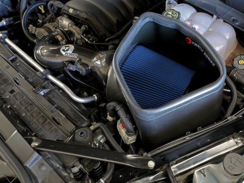 aFe 19-20 GM Trucks 5.3L/6.2L Track Series Carbon Fiber Cold - 57-10015R-C-Dub Tech