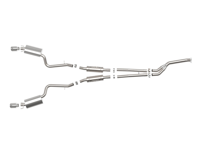 aFe POWER Takeda 16-17 Lexus IS200t L4-2.0L (t) 2.5in-3in 304 - 49-36059-P-C-Dub Tech