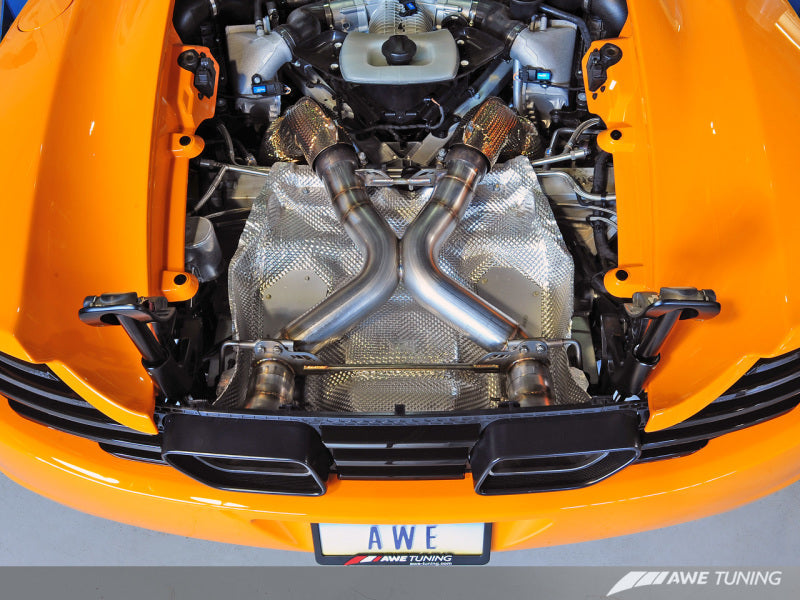 AWE Tuning McLaren MP4-12C Performance Exhaust - Black Tips - 3010-33012-C-Dub Tech