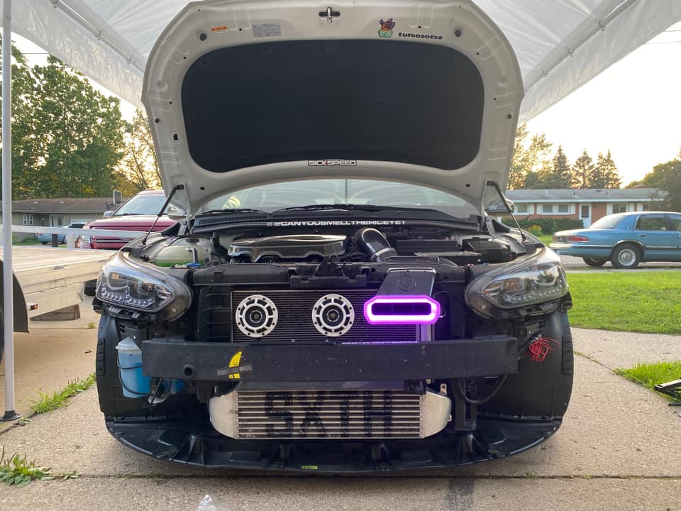 2019+ Hyundai Veloster Turbo/R-spec/Non-Turbo BIG MOUTH "LIT KIT" Ram Air Intake Snorkel-C-Dub Tech