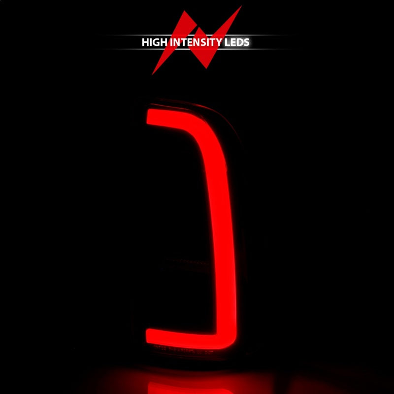 ANZO 00-06 Toyota Tundra LED Taillights w/ Light Bar Black - 311412-C-Dub Tech