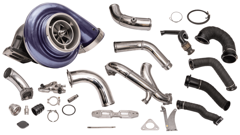 ATS Diesel Aurora 6000 Plus Compound Turbo Kit - 2015+ - 2029623416-C-Dub Tech