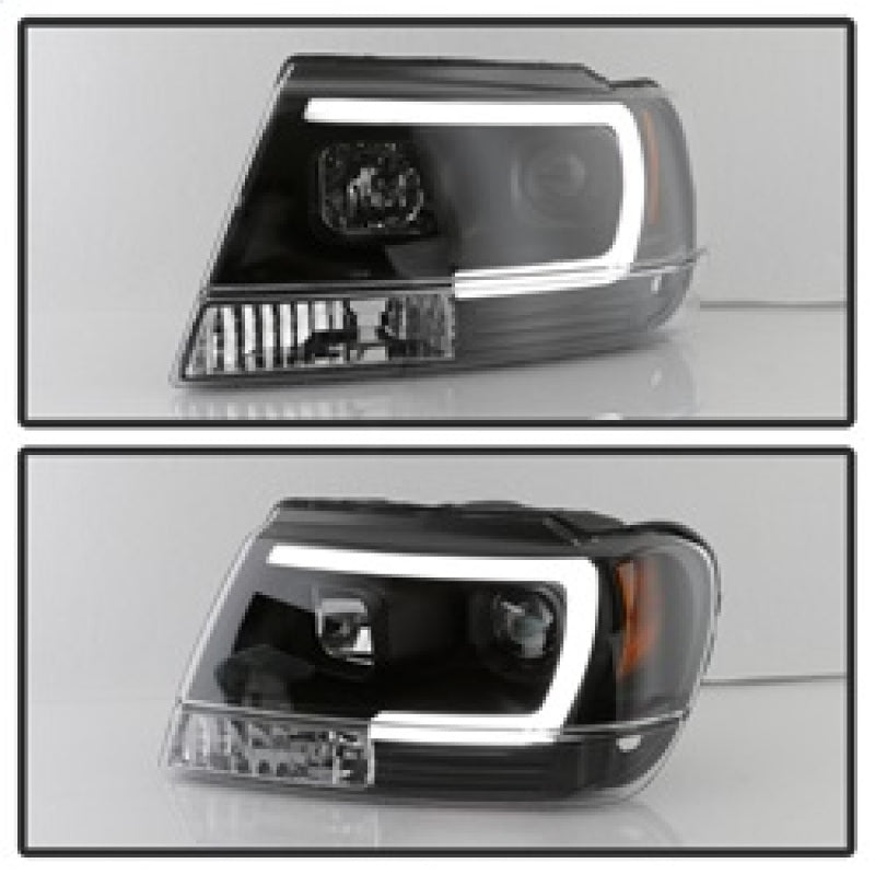 Spyder 99-04 Jeep Grand Cherokee Projector Headlights - Light Bar - 5085221