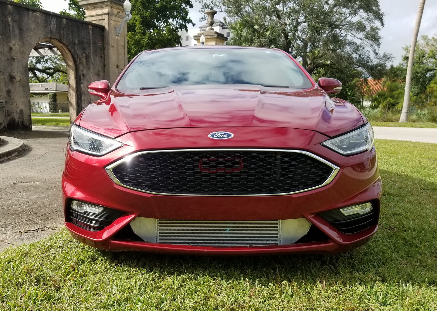 2017-2019+ Ford Fusion Sport BIG MOUTH Ram Air Intake Snorkel-C-Dub Tech