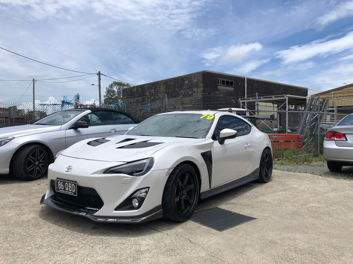 Varis Kouki Arising-II Style Aero GT Front Fenders - Toyota 86 ZN6/Subaru BRZ ZC6