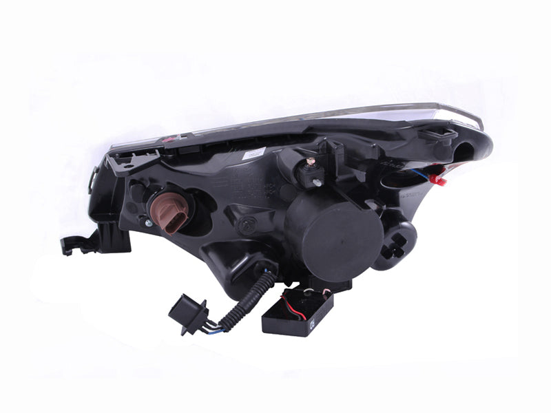 ANZO 2008-2011 Ford Focus Projector Headlights Black - 121272-C-Dub Tech