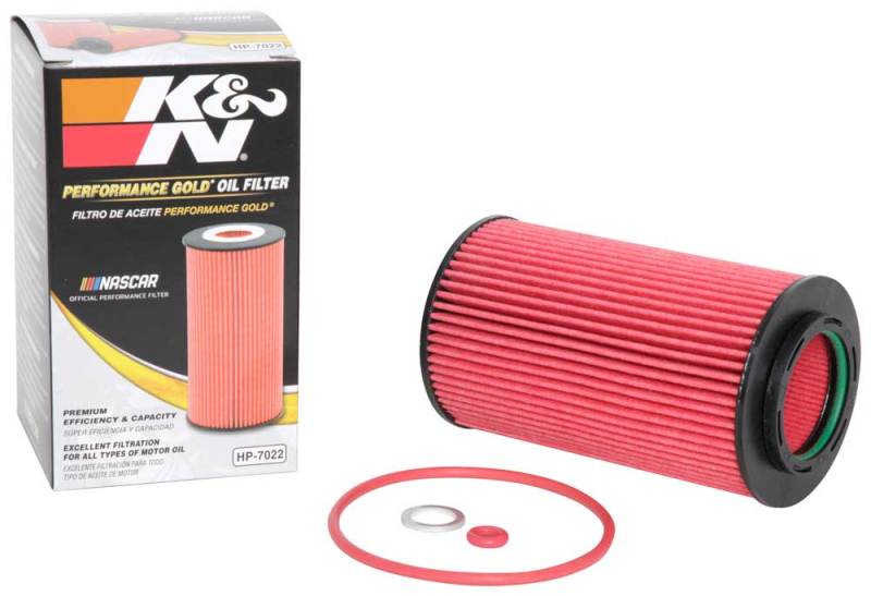K&N Performance Gold Oil Filter for Hyundai/Kia V6 06-08 Azera/Sonata/Sedona/07-08 - HP-7022