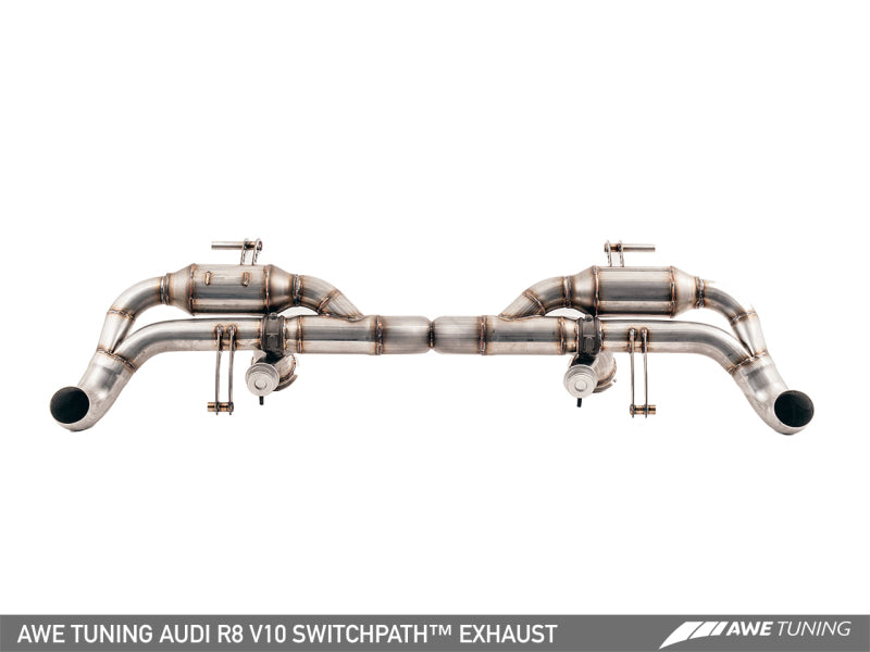 AWE Tuning Audi R8 V10 Coupe SwitchPath Exhaust (2014+) - 3025-31020-C-Dub Tech