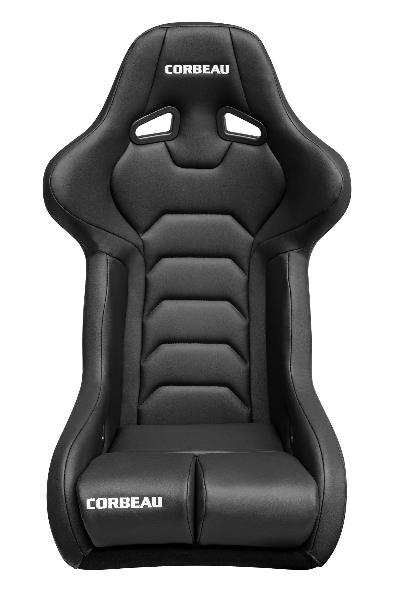 Corbeau FX1 Pro Fixed Back Racing Seat - Black Vinyl 29502P