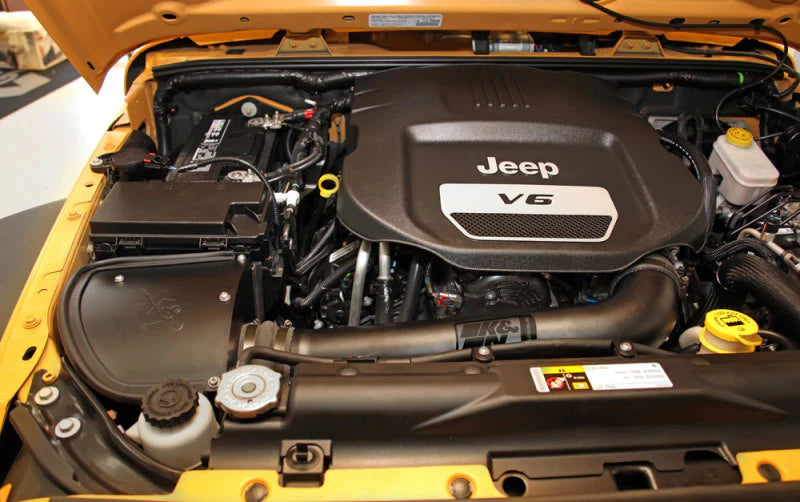 K&N 71 Series Performance Intake Kit for 12-18 Jeep Wrangler - 71-1566