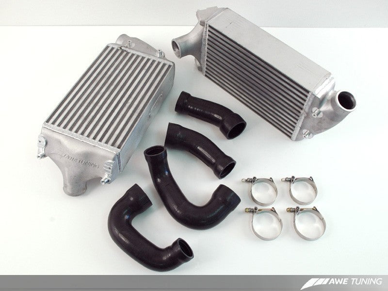 AWE Tuning Porsche 997.2TT Performance Intercoolers - 4510-11044-C-Dub Tech