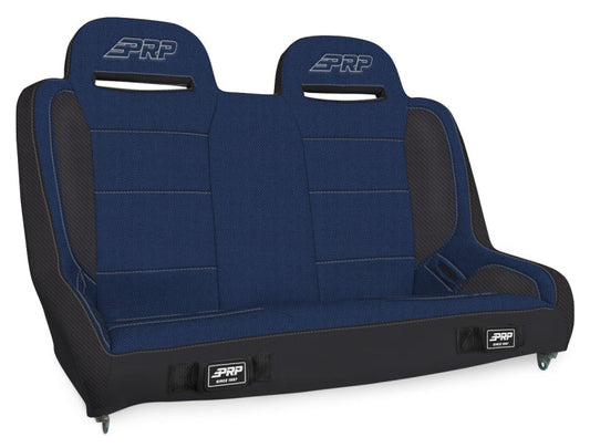 PRP Jeep Wrangler JKU/JLU Elite Series Rear Bench - Blue - A9240-47-71