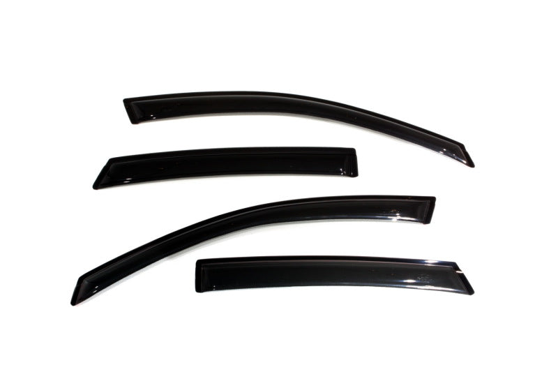 AVS 08-11 Ford Focus Ventvisor Outside Mount Window Deflectors 4pc - 94968-C-Dub Tech
