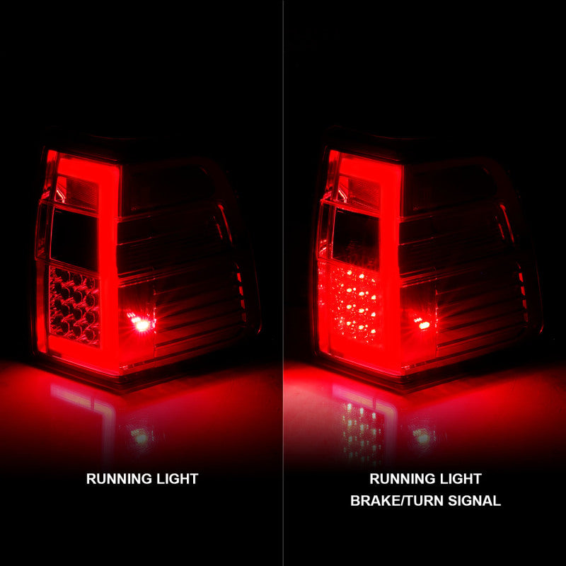 ANZO 07-17 For Expedition LED Taillights w/ Light Bar Chrome - 311410-C-Dub Tech