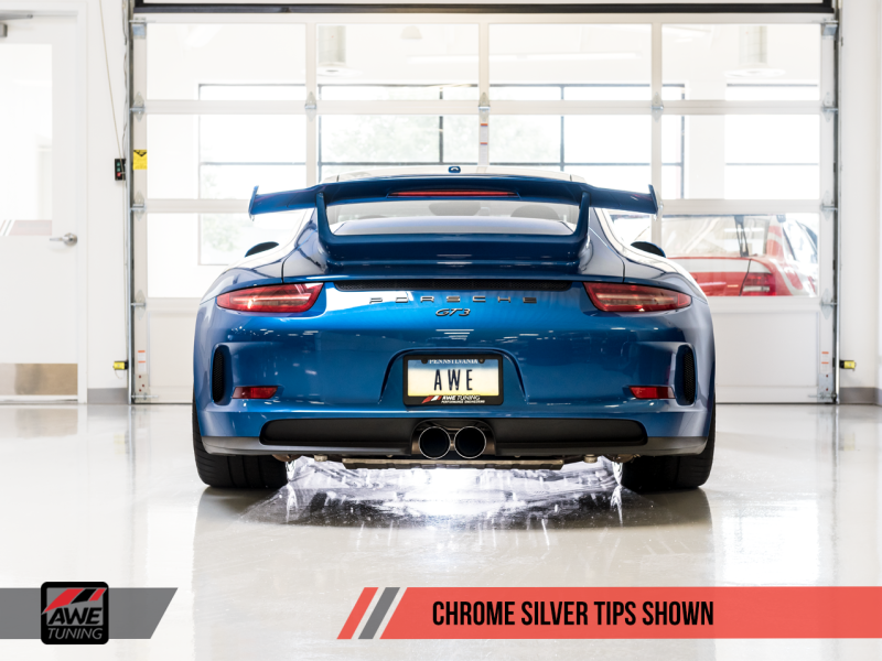 AWE Tuning Porsche 991 GT3 / RS Center Muffler Delete - 3010-32036-C-Dub Tech