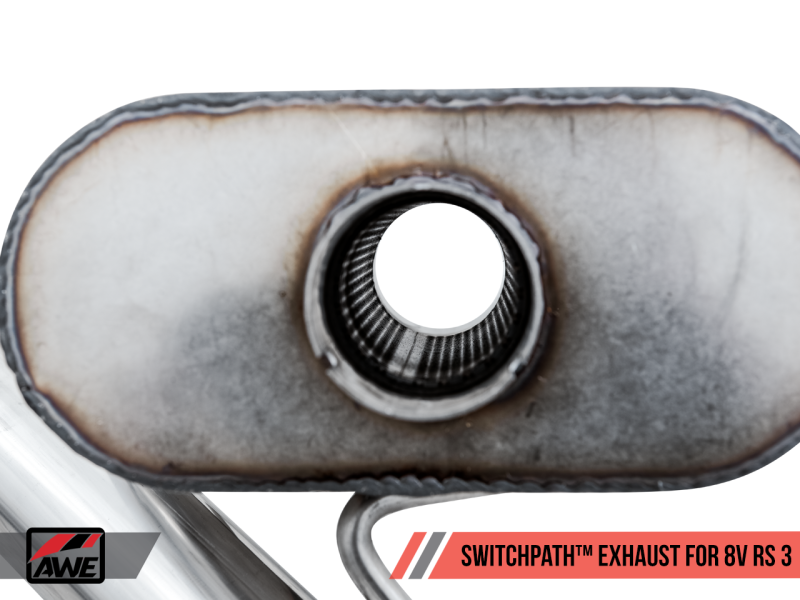 AWE Tuning 17-19 Audi RS3 8V SwitchPath Exhaust w/Diamond Black - 3025-33034-C-Dub Tech