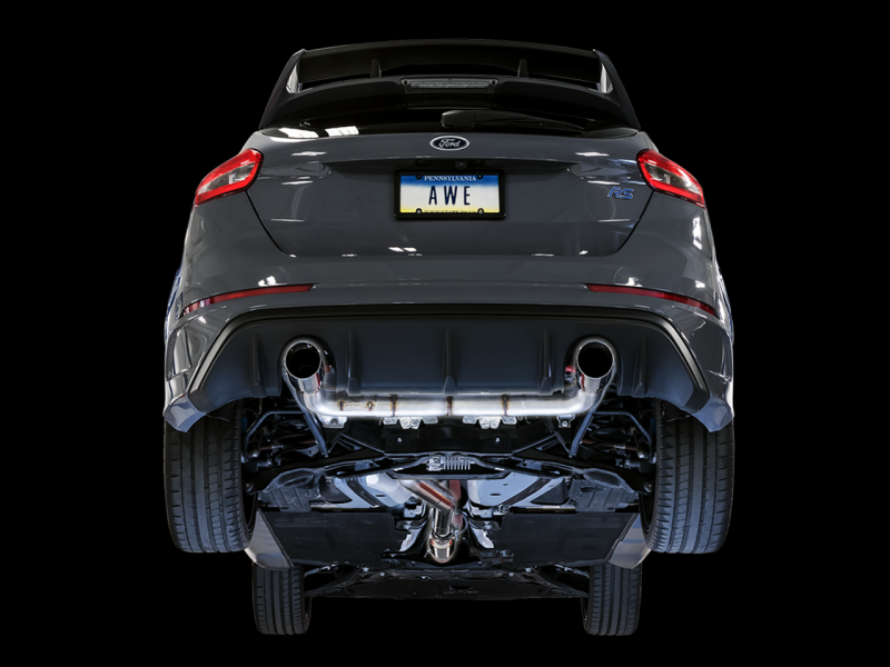 AWE Tuning Ford Focus RS Track Edition Cat-back Exhaust - - 3020-32030-C-Dub Tech