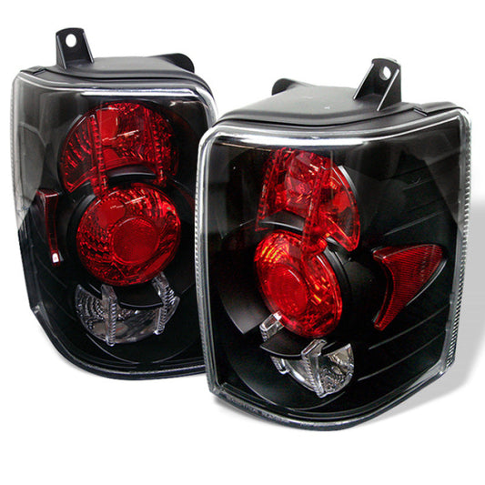 Spyder Jeep Grand Cherokee 93-98 Euro Style Tail Lights Black - 5005588