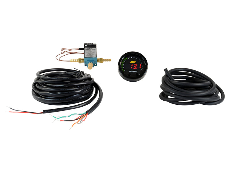 AEM X-Series Tru-Boost Controller Gauge w/ Boost Control Solenoid 80PSIg - 30-0352-C-Dub Tech