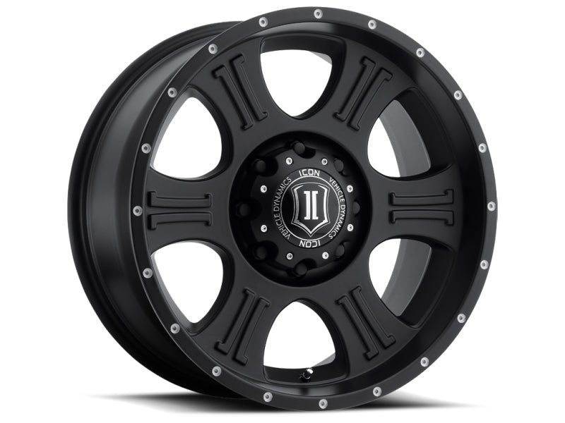 ICON SHIELD SATIN BLACK