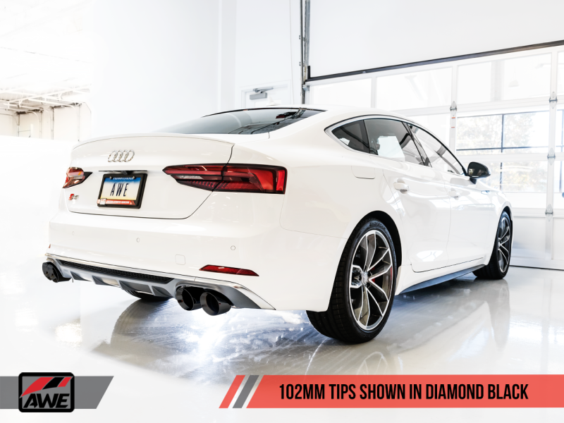 AWE Tuning Audi B9 S5 Sportback SwitchPath Exhaust - Non-Resonated - 3025-43046-C-Dub Tech