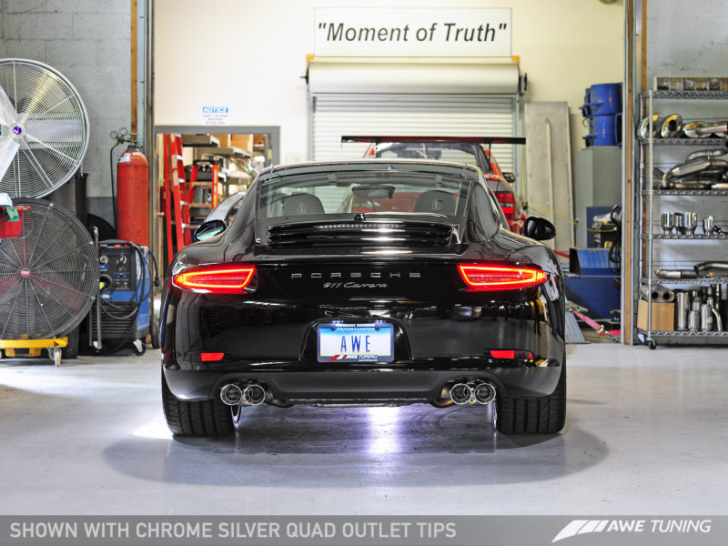 AWE Tuning Porsche 991 SwitchPath Exhaust for PSE Cars Chrome - 3025-42010-C-Dub Tech