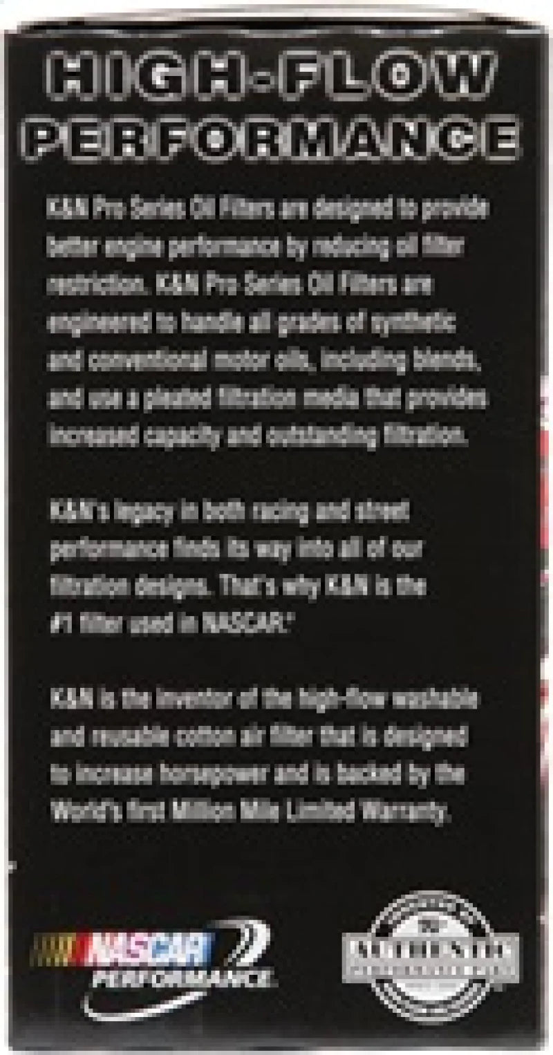 K&N Oil Filter for Hyundai/Kia V6 06-08 Azera/Sonata/Sedona/07-08 Santa Fe/07 - PS-7022